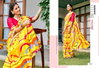 Marissa Vol 2 By Vallabhi Georgette Abstract Printed Saree Wholesalers In Surat
